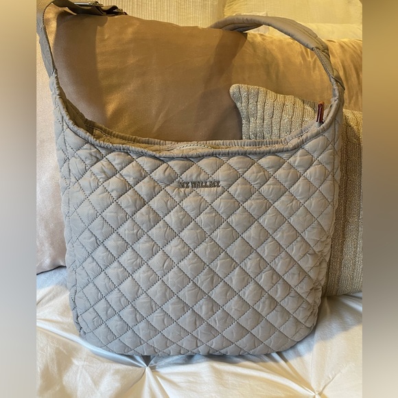 MZ Wallace Quilted Crossbody Bag in Beige - Picture 2 of 14